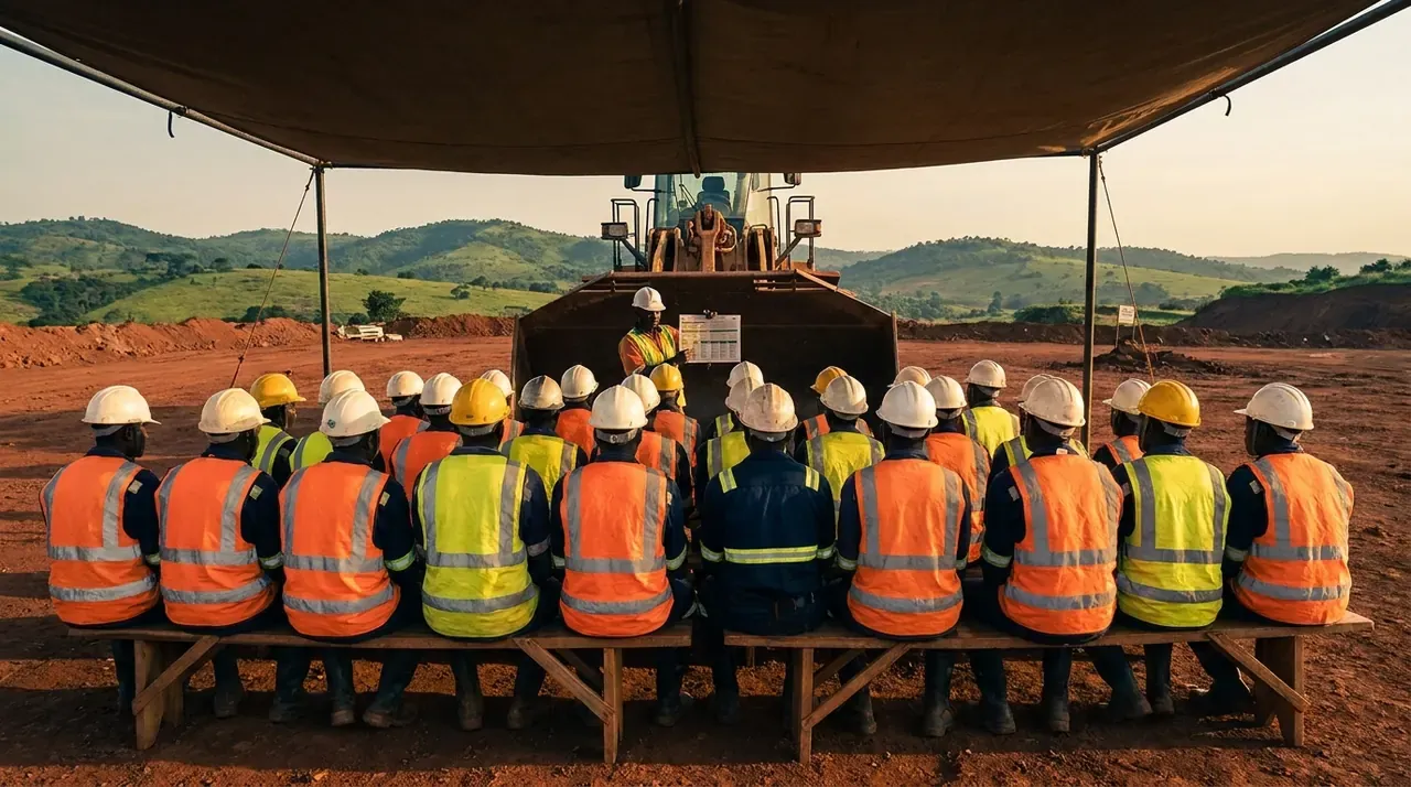 Community development programme in a Ugandan mining community
